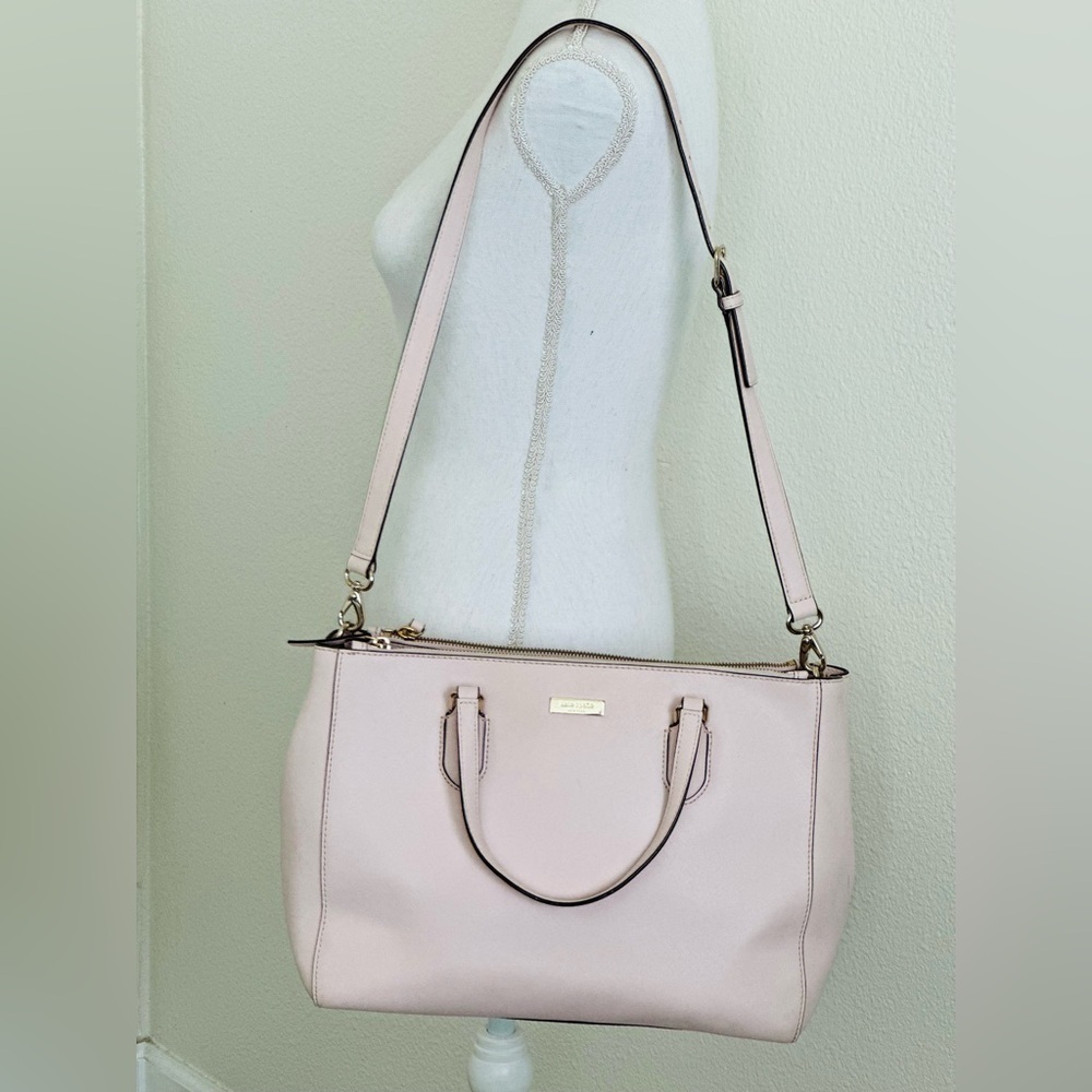 kate spade Blush Pink Satchel with Adjustable Strap